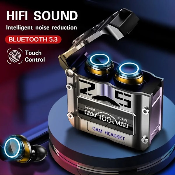 Bluetooth Touch Control Brusreducering Stereo Hörsnäckor