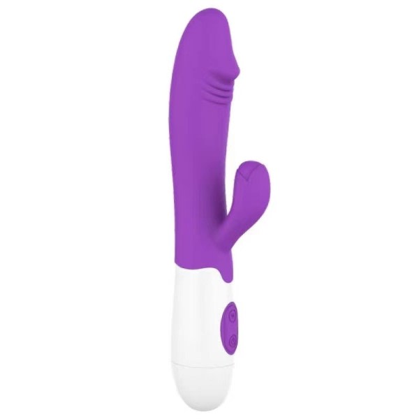 10 Speed G Pot Hona Vibrator Kraftfull Dildo Kanin Vibrator för Kvinnor Klitoris Stimulering Masturbatorer Vuxen Sex leksaker