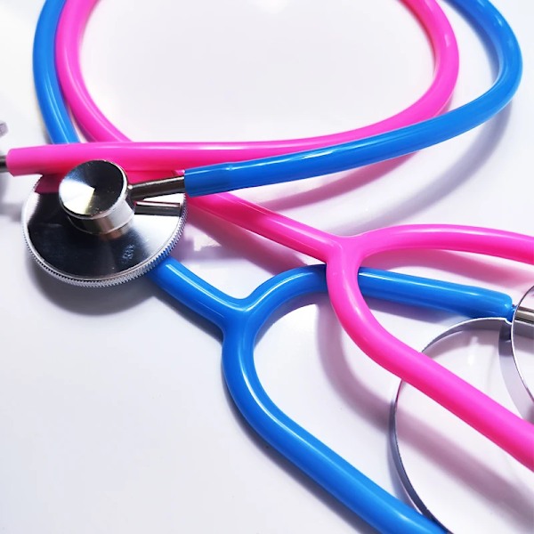 Simulering Doctor's Leksak stetoskop leksak familj barn spel imitation plast stetoskop tillbehör för barn