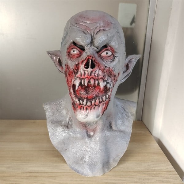 Vampyr mask läskigt Dracula monster latex mask halloween kostym fest
