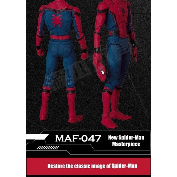 Avengers Alliance 4 Iron Spider-Man Movable Animasjon Modell Fulian 047 Hand Made Toy