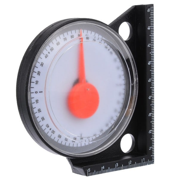 1 st Mätning Lutningsmätare Lutning Vinkel Finder Protractor Tilt Nivå Meter Klinometer Mätare Mätning Verktyg