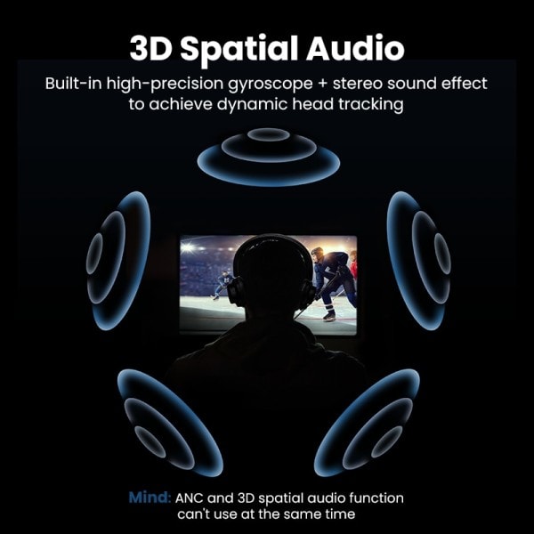 Hybridi 35dB ANC aktiivinen kohina vaimennus kuulokkeet langattomia korvassa Bluetooth nappikuulokkeet