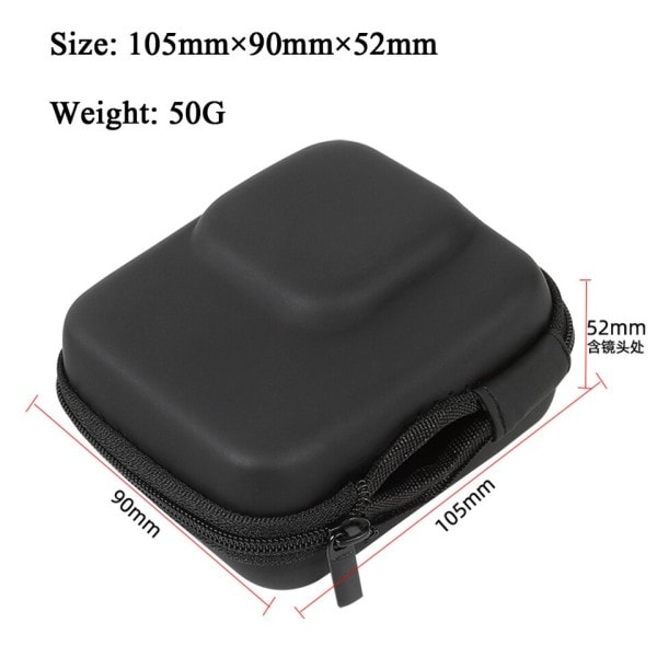 Hårt Carry Case for GoPro Hero 11 10 9 8 7 6 5 Vattenproof Case Mini Shell Bag  Box