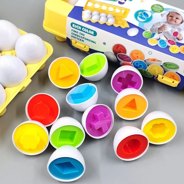 Vauva Smart munat Montessori lelut 2 vuotta taapero oppimis opetus lelut