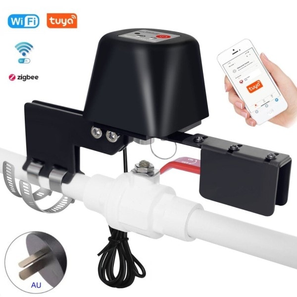 Automatisk Gas Vatten Värmare Ventil Styrare Smart Home Fjärrkontroll Manipulator Arbeta Med Alexa Google Home