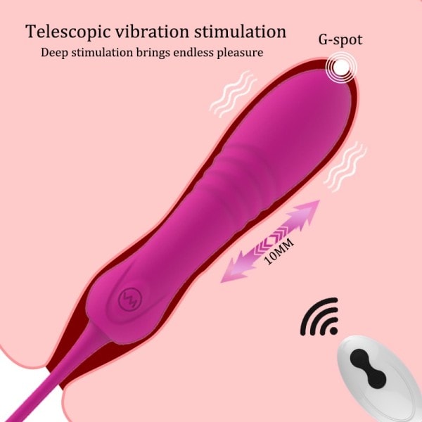 Fjernkontroll Vibrator For Kvinner G Spot Klitoris Stimulator Truse Vibrerende Egg Bærbare Kjærlighet Egg Massør