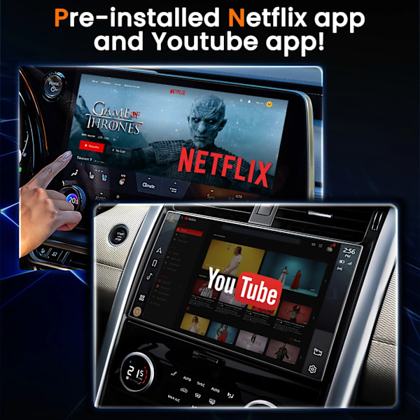 Langaton Carplay Android Auto sovitin WiFi