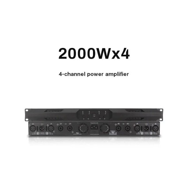 Digital Power Forsterker 2/4 Channel Professional Forsterker Karaoke Audio Power Forsterker