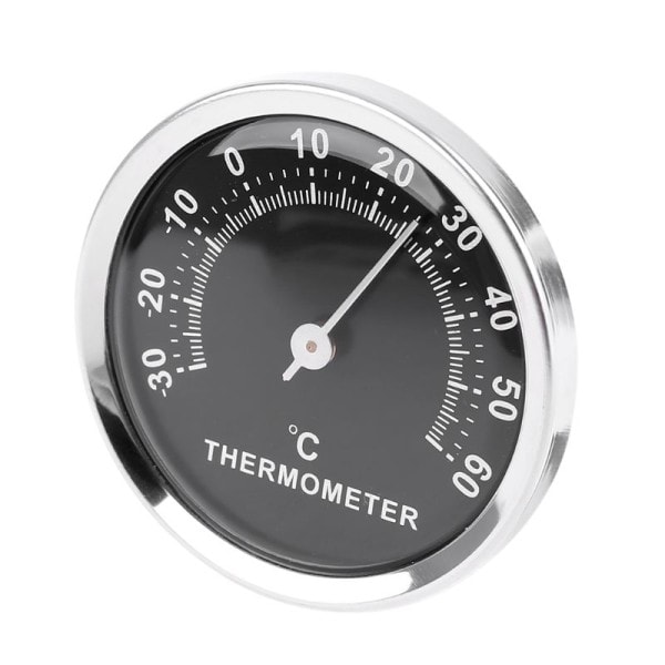 Mini Termometer Mekanisk Nej Batteri Analog 58mm Bil Temperatur Mätare