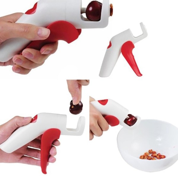 Novelty Cherry Pitter Remover Machine New Fruit Nuclear Corer Köks Verktyg