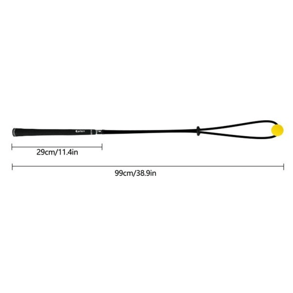 Golf Swing Øv Reb Golf Øv Swing Træner Justerbar Golf Assistance Øvelser Reb