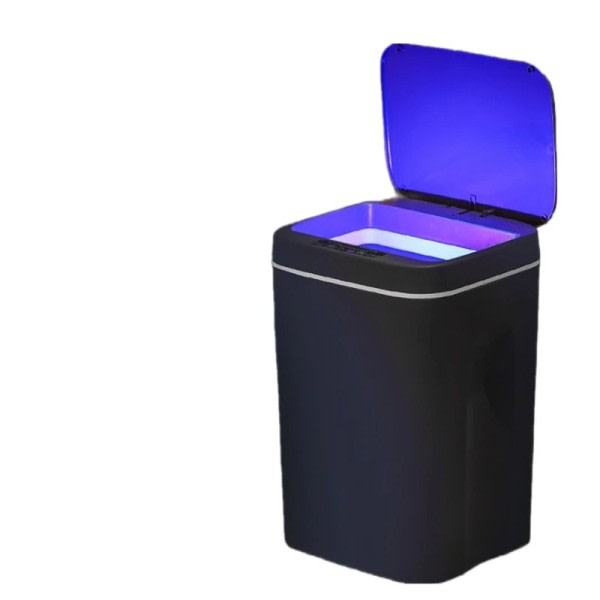 16L Automatisk Sensor Affaldsspand Elektrisk Berøringsfri Smart Bin Køkken Badeværelse Vandtæt Spand Affald