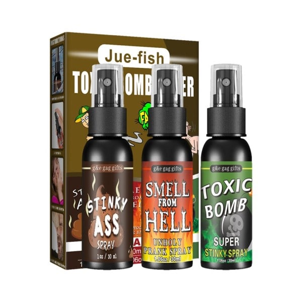 Ass Spray 3 stk Stinky Ass Spray Stinky Ass Fart Spray Pran k Smells Like Ass Spray