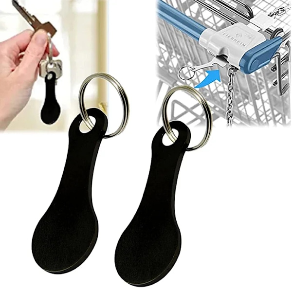 Bærbar nøgle ring metal rustfrit stål nøglering
