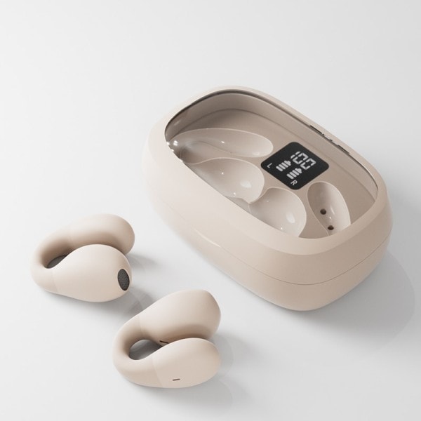 Langaton korva klipsi kuulokkeet Bone johto Bluetooth nappikuulokkeet