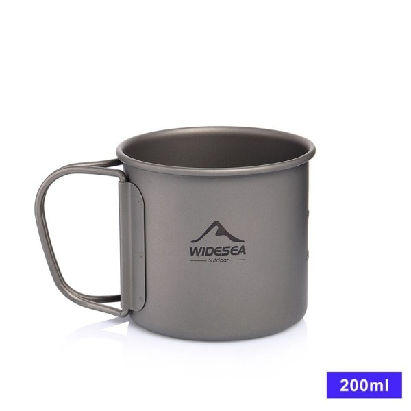 Camping Mugg Titanium Kopp Turist Servis