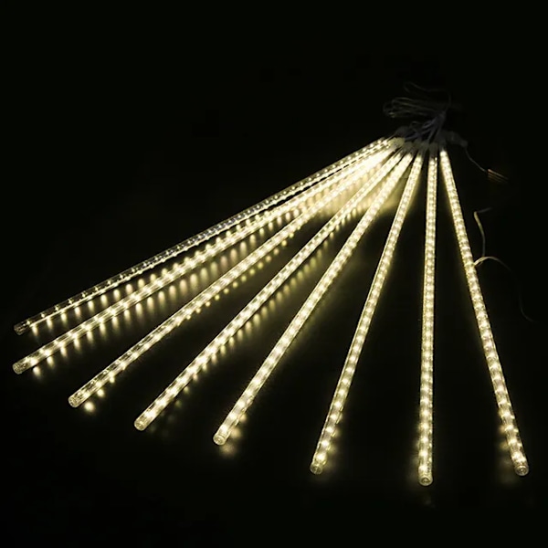 LED Meteor Dusj Regn Lys Vanntett Fallende Regndråpe Even Snor Lys til jul