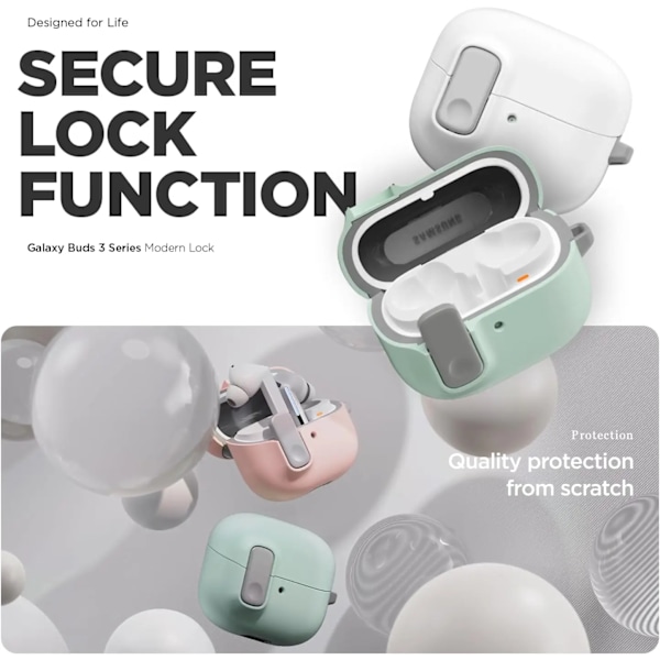 Sikkerhed Lås Case til Galaxy Buds 3 & Galaxy Buds 3 Pro