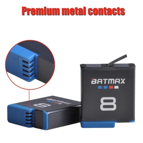 GoPro Hero 8 hero 7 hero8 Svart Batteri GoPro 5 Hero 6 Batteri Akkus  + LED  USB Laddare