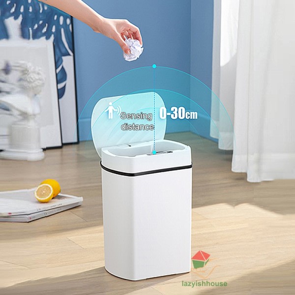 Smart skraldespand til køkken hus smart hjem skraldespand affaldskurv badeværelse automatisk sensor affaldsspand