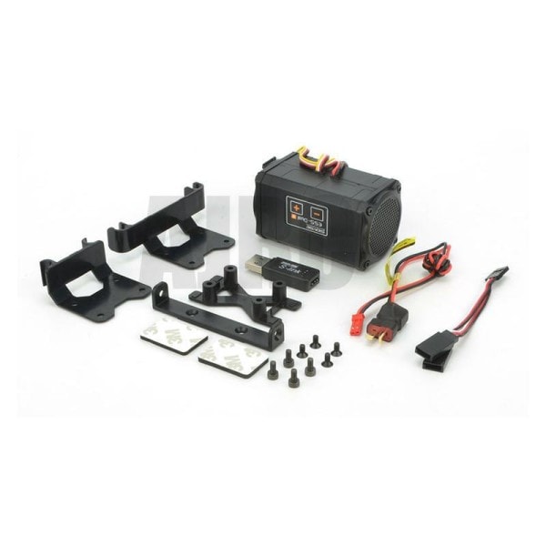 Dobbelt Dobbelt Horn Simulering Lyd Gruppe Motor Lyd Med Bracket