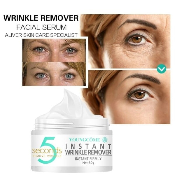 Rynke Fjerner Øjeblikkelig Fast Anti Aging Fugtgivende Fjern Finline Ansigtscreme