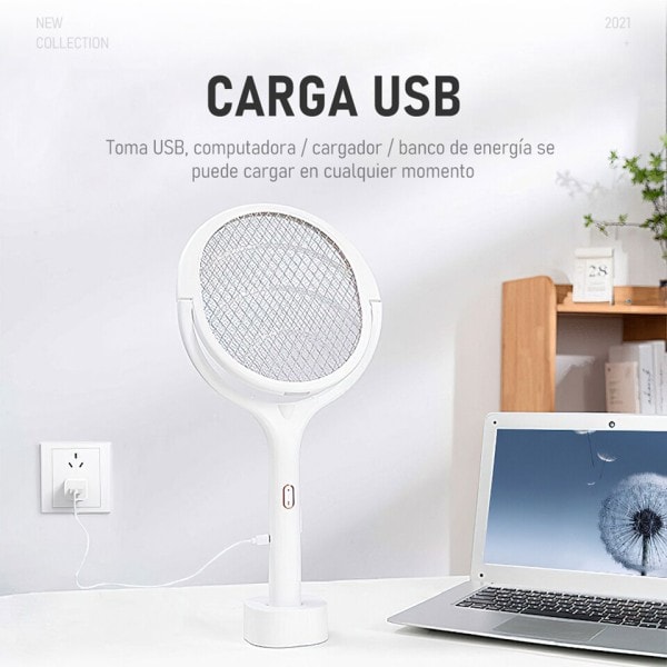 90 grader roterbar mygga dödare lampa elektrisk stötare