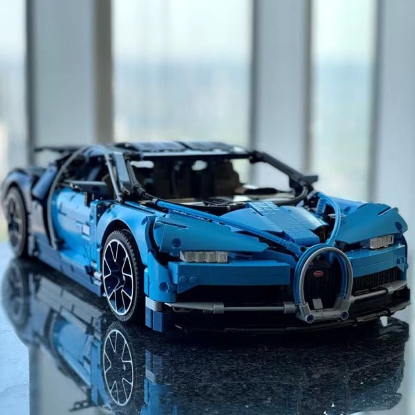 Bugatti Speed Sport Bil Modell Byggeklosser 42083 Samle Teknisk Klosser Kits Leker