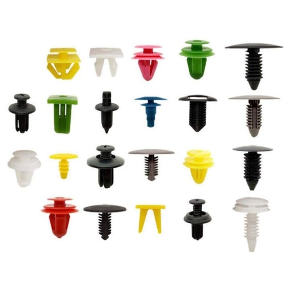 Universal Mixed Auto Fastener Bil Bumper Clips Retainer Bil Fastener Nite Dør Panel Foring for All Car