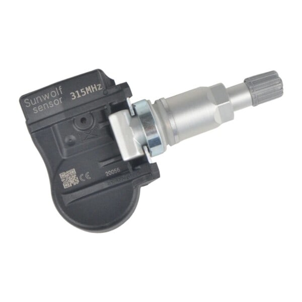 Programmerbar Sensor 315/433MHz 2in1 TPMS Gummi Metal Dæk Tryk Sensor