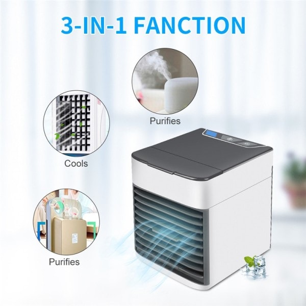 Mini Aircondition Køling Blæser Multifunktion USB Husholdnings Bærbar Air Conditioner Fugter