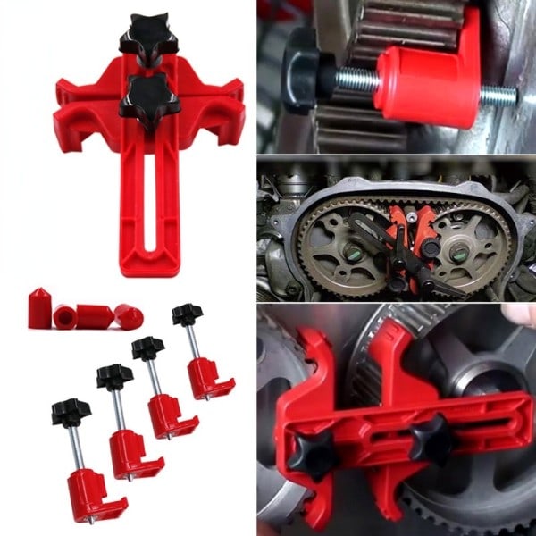 Lås hållare bil motor kam timing låsning hållare timing bälte fix växlare kam bil verktyg set