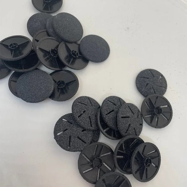 24 bitar Ersättning Sandpapper Disk Fot Pedikyr Skivor Slipning Papper Tillbehör