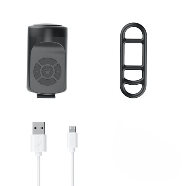 Polkupyörä sähkö kello pyörä USB lataus torvi MTB maasto pyörä varoitus turvarengas vedenpitävä kello