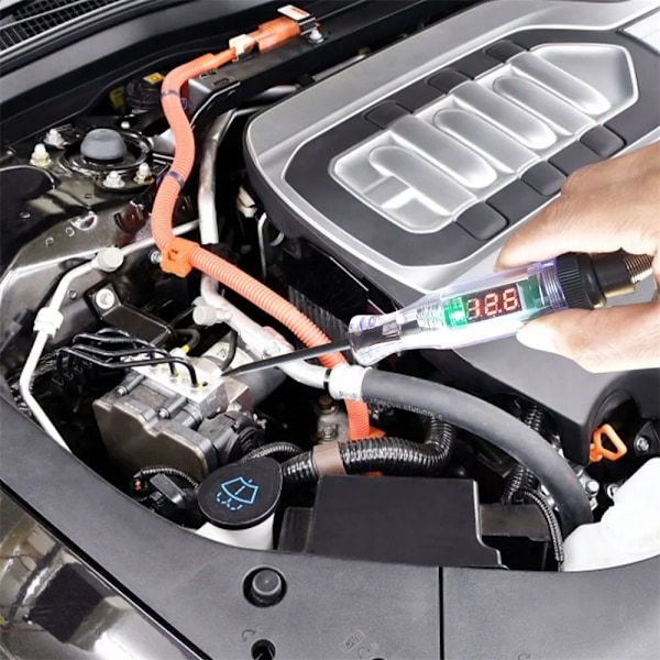 Bil Lastbil Voltage Krets Tester Auto 6V 24V Verktyg Bil Diagnostik Sond Test Penna Ljus Glödlampa El Mätning Penna Verktyg