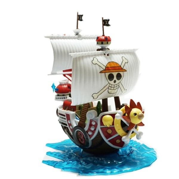 One Pieces Seiling Eventyr TUSEN SOLNY Pirat Skip Modell Håndlaget Montering Leketøy