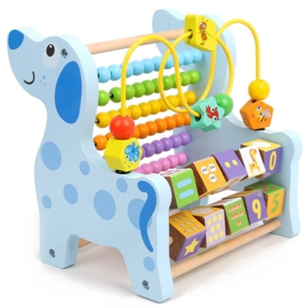 Multifunksjon Abacus Leker Rundt Perler Tidlig Lær Læring Hjelpemidler Pedagogiske Leker