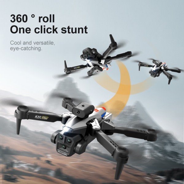 Profesjonelt tre kamera vid vinkel optisk flyt lokalisering fireveis hindringer unngåelse RC quadcopter