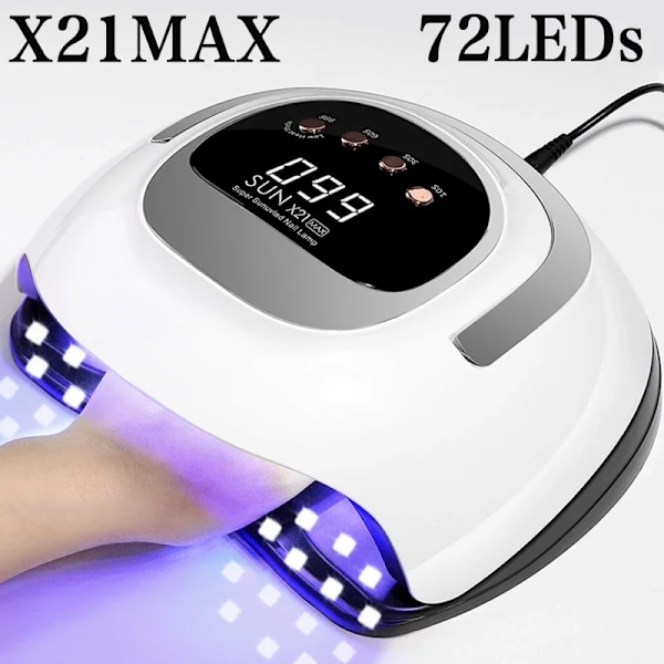 320W 72LEDs Kraftfull Spik Torktumlare Med Stor Touch Skärm LED Spik Lampa
