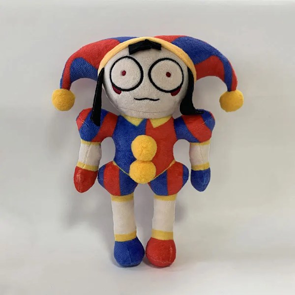 Digital Circus Plysch Toy Mjuk stoppad animation CIRCUS Plushie Doll Jul presenter