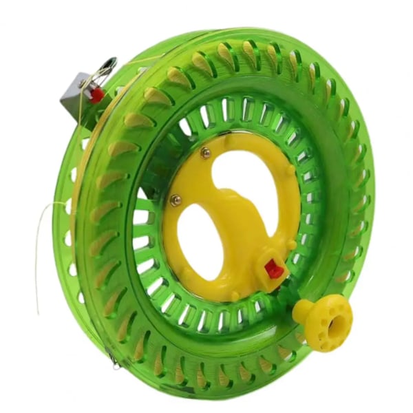 Drage Snelle Winder Brann Hjul Snor Flying Håndtak Verktøy Twisted Snor Line Grip For Fying Kites 200M