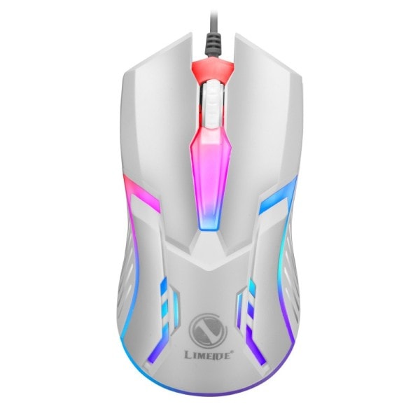 LED Lysende Bakgrunnsbelysning Kablet Mus USB Kablet For Skrivebord Bærbar PC Demp Kontor Datamaskin Gaming Mus