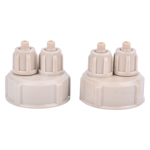2stk Akvarium Multifunksjon DIY CO2 System Kit Generator Flaske hette