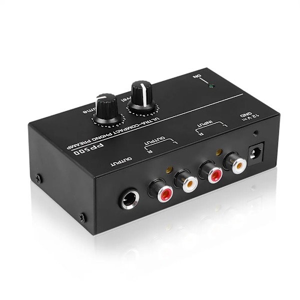 Phono Preamp pre Amp Preamplifier with Level Volume Control