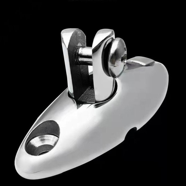 Rustfrit stål Quick RELEASE Dæk Hængsel Mount Bimini Top Marine Hardware