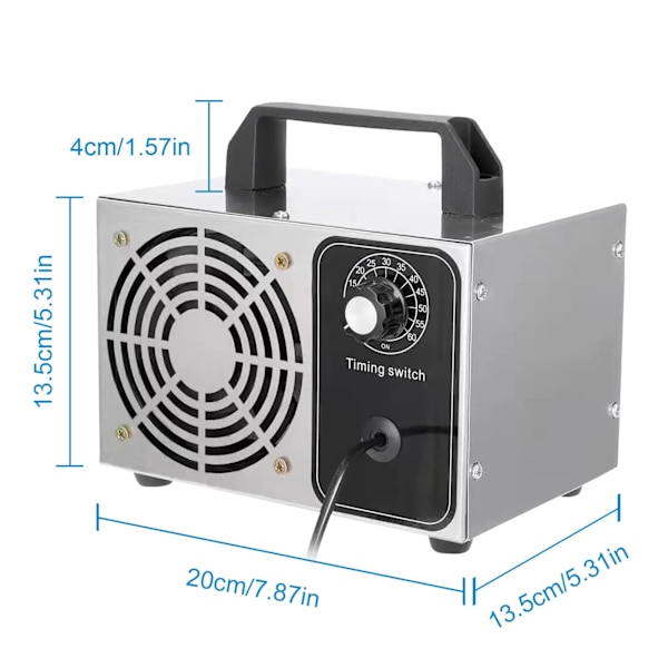 Ozon Maskin Ozon Generator O3 Air Purifier Luft Deodorizer
