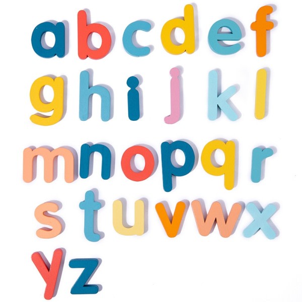 Hot Tre Stave Ord Puslespill Spill Barn Montessori Educational Leker Engelsk Alfabet Læring Skriveferdigheter med 27stk kort