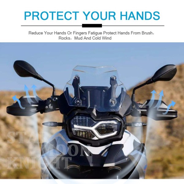 Motorcykel håndbeskytter til hånd skjold beskytter