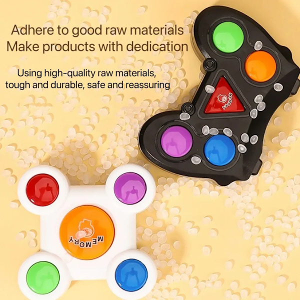 1 bitar Minne Träning Spel Maskin Utveckling Brainstorming Kreativa leksaker Interaktiva Röjning Knapp leksaker